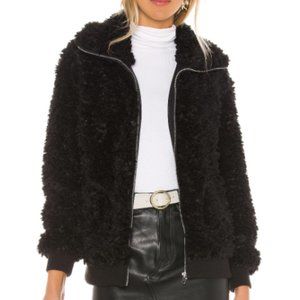 BB Dakota Teddy Bomber Jacket, Medium